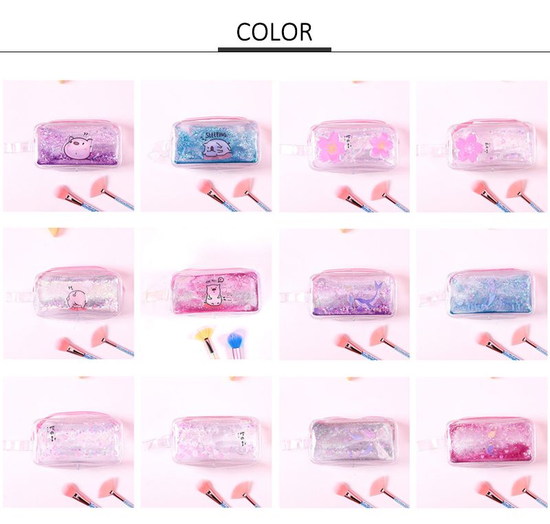 Beauty brushes bag