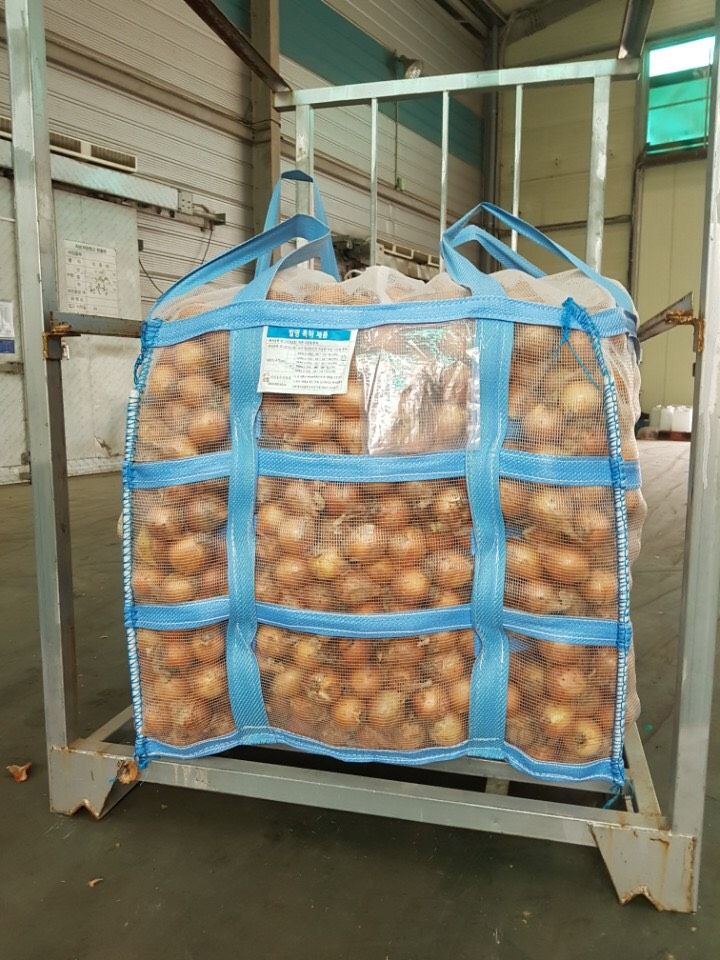 1 Ton Vented Bulk Jumbo Potato Bag Ventilated Big Bag Wood1200kg