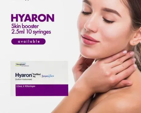 Korea Hyaron Ha Filler Prefilled Injection 2.5ml*10 Hyaluronic Acid Skin  Booster Solution Hyaron Mesotherapy Serum Prefilled Filler Hyaron Sodium  Syringe - Wholesale Lip Filler, Korea Hyaron Ha Filler | Made-in-China.com