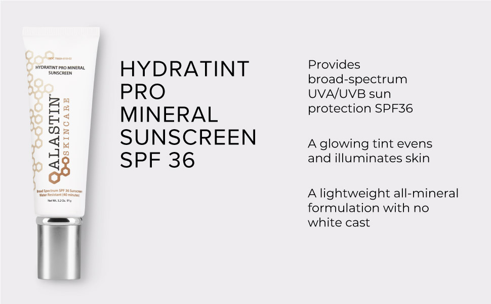 ALASTIN SKINCARE hydratint pro mineral sunscreen tinted moisterizer