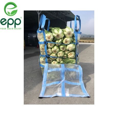 1 Ton Vented Bulk Jumbo Potato Bag Ventilated Big Bag Wood1200kg