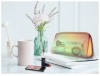 Luxury Custom Logo Waterproof  Beauty Travel Holographic Makeup Bag