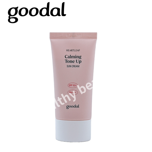 [Goodal] Korean Cosmetic Goodal Pure heart leaf soothing moisture tone-up sun cream 50ml