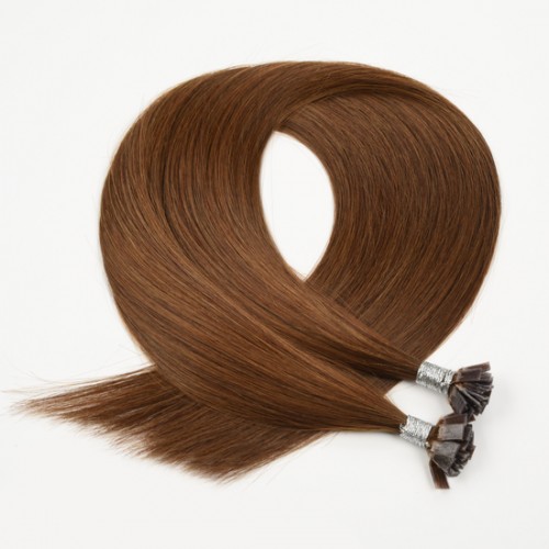 GUSHLI Hair Extension Flat Tip Natural Hair