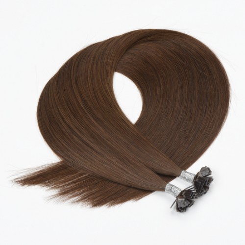 GUSHLI Hair Extension Flat Tip Natural Hair