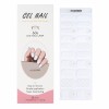 ew Design Fake Nails Artificial Solid Color Full Cover Semi Cured Gel Fake Nail