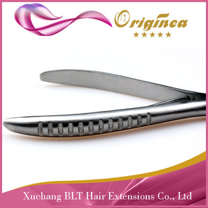 Keratin Hair Extensions Tools Fusion Hair Extension Stainless Steel Pliers