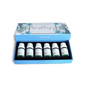 6 Packs Aromatherapy Essential Oils Private Label Gift Set 10ml Lavender Oil for Diffuser Relaxation and Calming