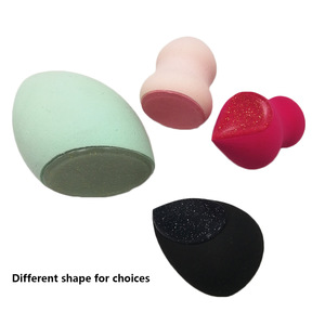 Beauty Make Up Tools Black Powder Puff SIlicone Cosmetic Sponge for Face