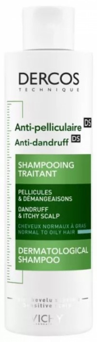 Vichy Dercos Anti-Dandruff Advanced Action Shampoo Normal to Oily Hair 200ml