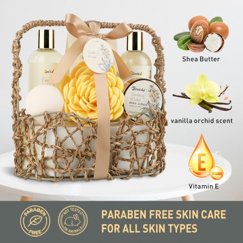 WholeSale OEM Bath Gift Sets, Customized Spa Basket