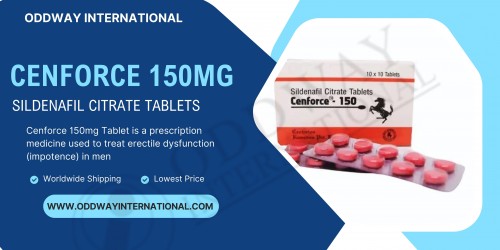 Buy Cenforce 150 mg Sildenafil Tablets