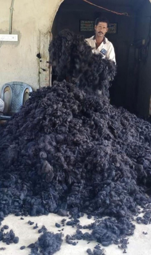 RAW HUMAN HAIR