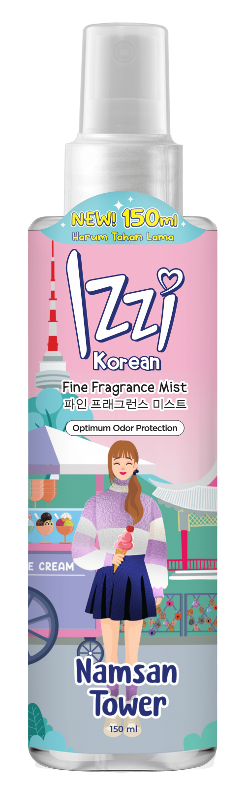 Izzi Fine Fragrance Mist - Korean Namsan Tower 150 ml