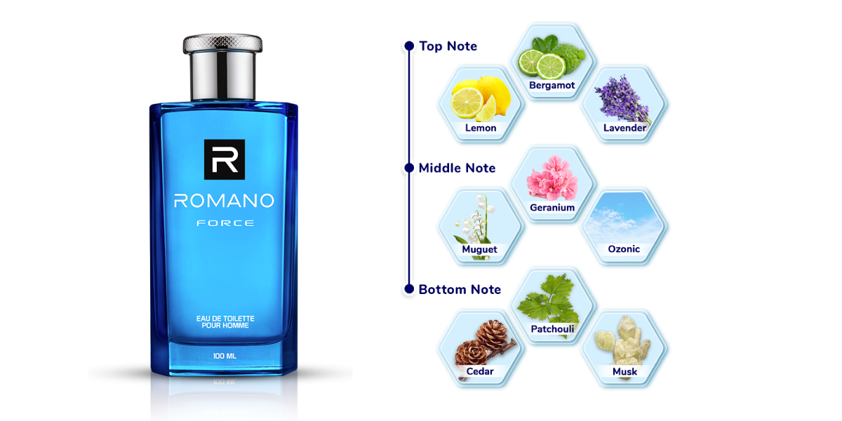 Romano Eau de Toilette - Force 100 ml