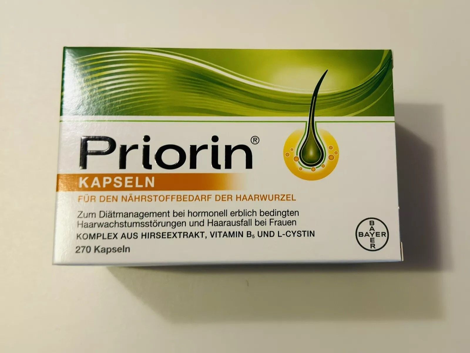 Bayer Priorin 270 Kapseln