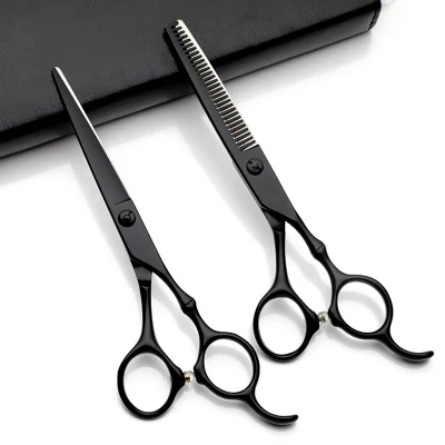 6inch Barber Cutter Barbershop Shears Sharpenor Professional Hair Scissors Salon