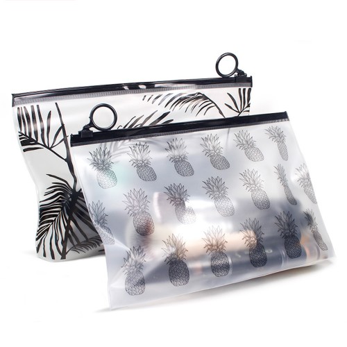 Cosmetic Bag Cartoon Clear Woman Portable Transparent Pvc Makeup Bag Travel