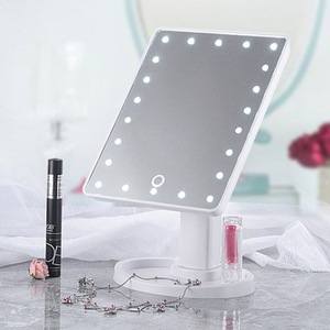 professing 22 LED Touch Screen Makeup Mirror Tabletop Cosmetic light up Mirror