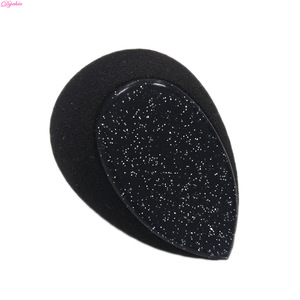 Beauty Make Up Tools Black Powder Puff SIlicone Cosmetic Sponge for Face