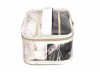 Waterproof PVC Makeup Handle Bag with Zipper  Transparent Beauty Travel Portable Large Capacity Toiletry Wash Bag Set