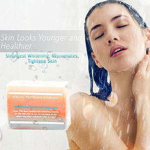 100% natural skin care glutathione whitening soap with kojic