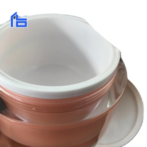 Double Walled Cosmetic Acrylic Cream Jars ,Skin Care Cream Jar For Cosmetics