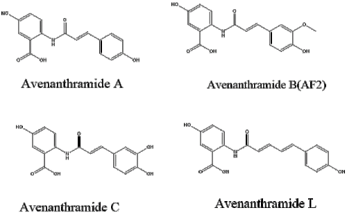 Avenanthramides	84012-26-0，Skin Conditioning; hair conditioning; skin protecting