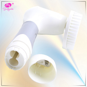 Bath natural fiber brush multi function exfoliating skin care tools sonic facial cleansing brush