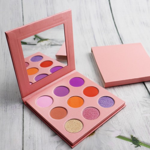 Hot Selling Factory Customized High Pigment Matte Shimmer Glitter Eyeshadow Palette With Private Label