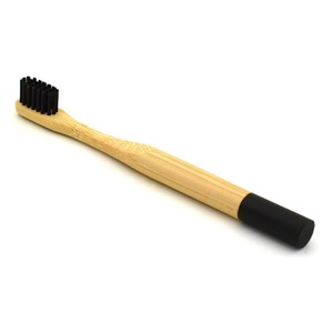 Biodegradable charcoal natural bamboo wood handle hotel adult bamboo toothbrush made in china