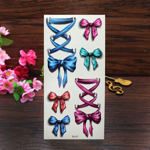 Wholesale temporary 3d tattoo sticker for body art