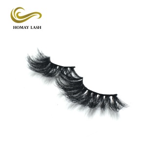 2019 Your Own Brand Makeup Eyelash Vendors 25mm Mink Eyelashes