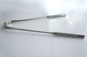 Professional Surgical Grade Stainless Steel Cleaner Tongue Scraper Sweeper Oral Hygiene FDA approved