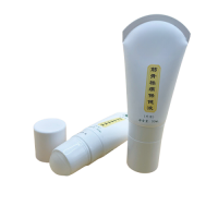 deodorant plastic tube with roller ball