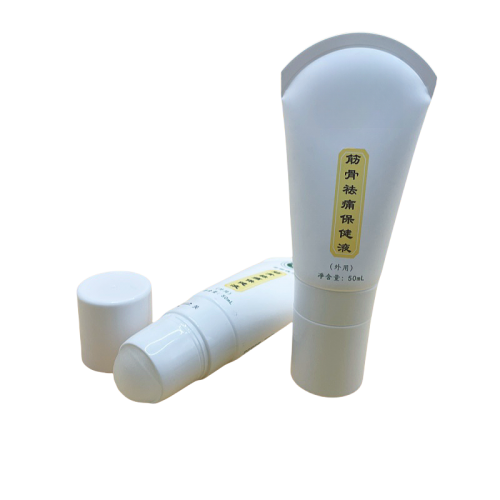 deodorant plastic tube with roller ball