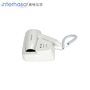 2019 Wholesale price ABS plastic custom professional electric wall mounted hotel hair dryer