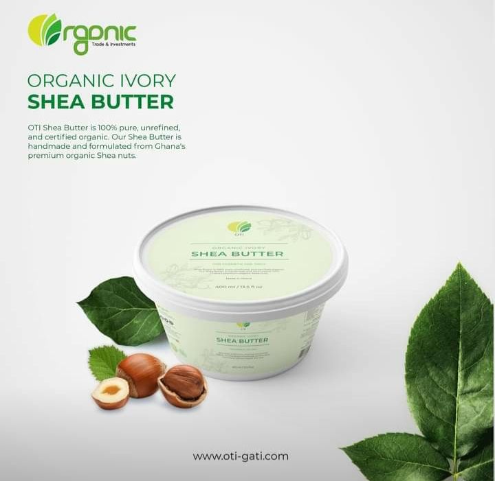 OTI Organic Ivory Unrefined Shea Butter