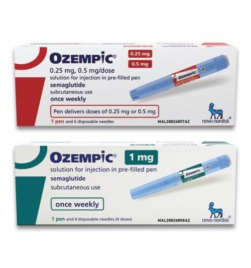 Ozempic (semaglutide) injection 0.25mg 1mg 1.5ml 3ml