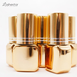 Korean Supply 5 ml Gold Bottle Latex Free 0.5-1 Second Long Lasting Eyelash Extensions Glue