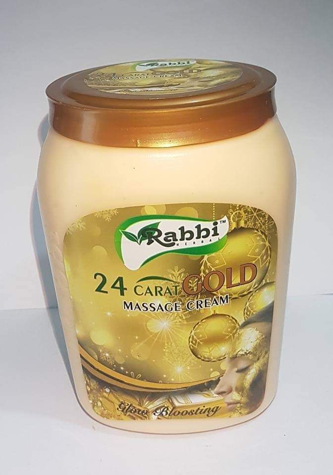 24 carat gold massage cream