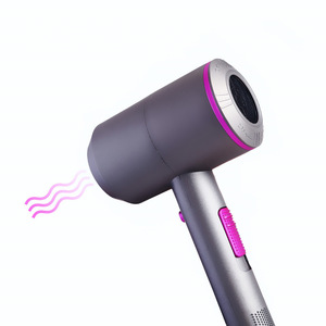 Iron gray&Fuchsia hair dryer holder 1800-2000W portable hair dryer machine