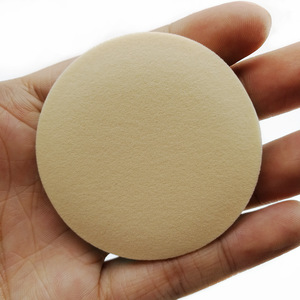 Wholesale Beauty Care Tools Double Sided round makeup sponge silicone and non-latex blender sponge