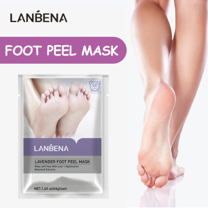 LANBENA lavender exfoliating peeling foot mask