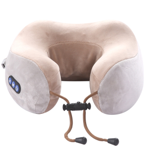 Portable Kneading Neck Massager Shoulder Rechargeable Shiatsu Neck Foam Memory Massager Pillow