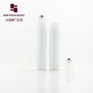 RPP-35ML custom glossy plastic big size roll on bottle for deodorant products