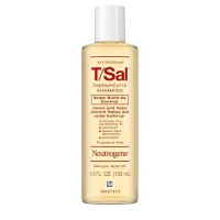 Neutrogena T Sal Therapeutic Shampoo for Scalp Build-Up Control with Salicylic Acid, Scalp Treatment for Dandruff, Scalp Psoriasis & Seborrheic Dermatitis Relief, 4.5 fl. oz