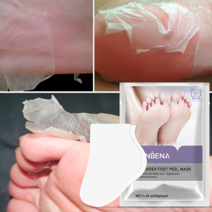 LANBENA lavender exfoliating peeling foot mask