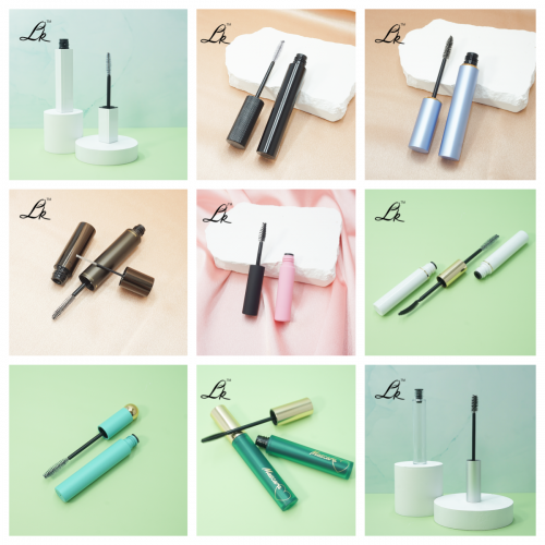 Wholesale Mascara Tube Eyebrow Brush Plastic Cosmetic Eyebrow Lash Enhancement Labeling Surface Makeup Packaging Mascara Tube