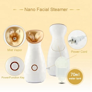 Portable electric nano ionic facial steamer for sale skin cleaner